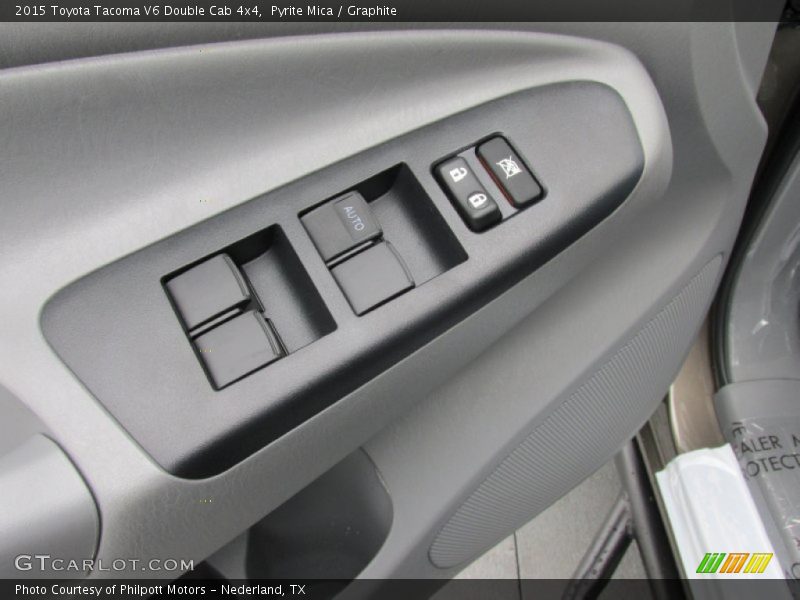 Controls of 2015 Tacoma V6 Double Cab 4x4