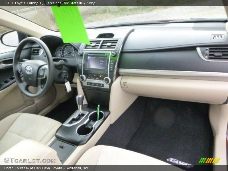 Barcelona Red Metallic / Ivory 2013 Toyota Camry LE