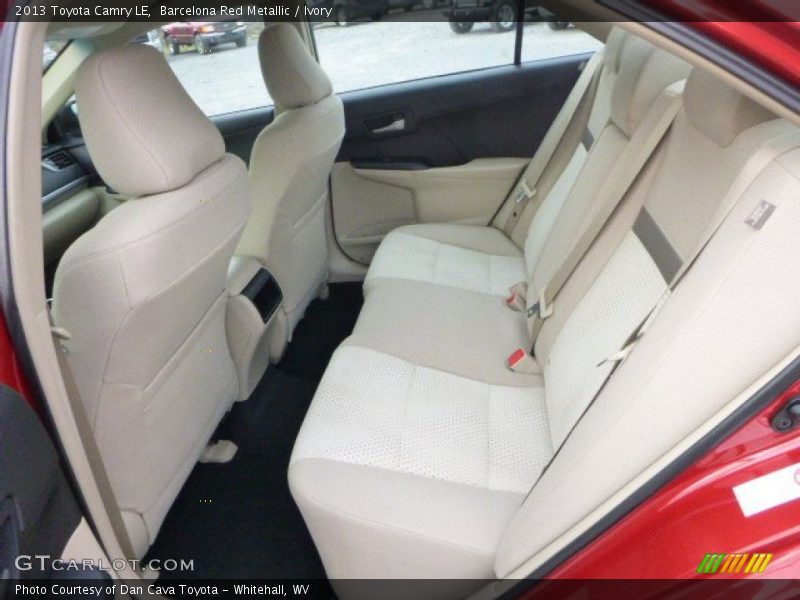 Barcelona Red Metallic / Ivory 2013 Toyota Camry LE