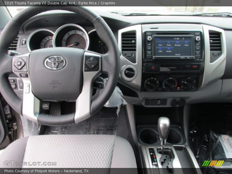 Dashboard of 2015 Tacoma V6 Double Cab 4x4