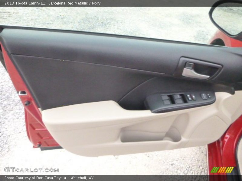 Barcelona Red Metallic / Ivory 2013 Toyota Camry LE