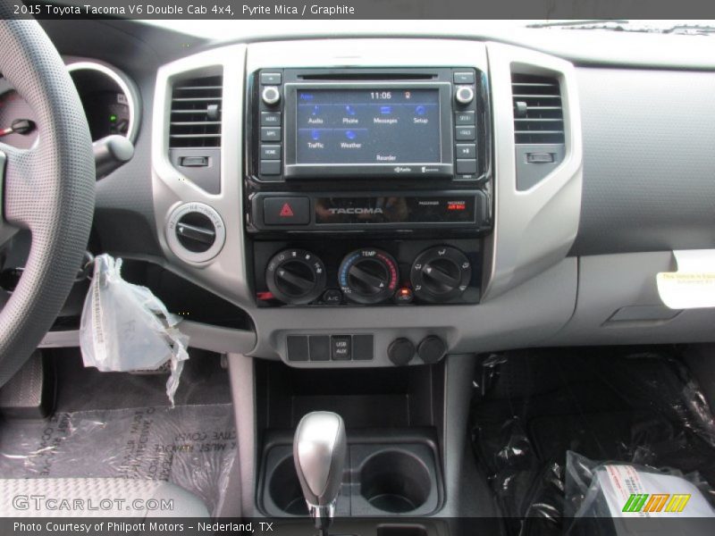 Controls of 2015 Tacoma V6 Double Cab 4x4