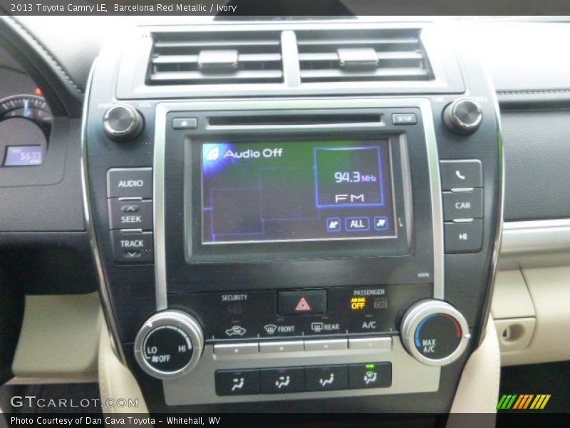 Barcelona Red Metallic / Ivory 2013 Toyota Camry LE