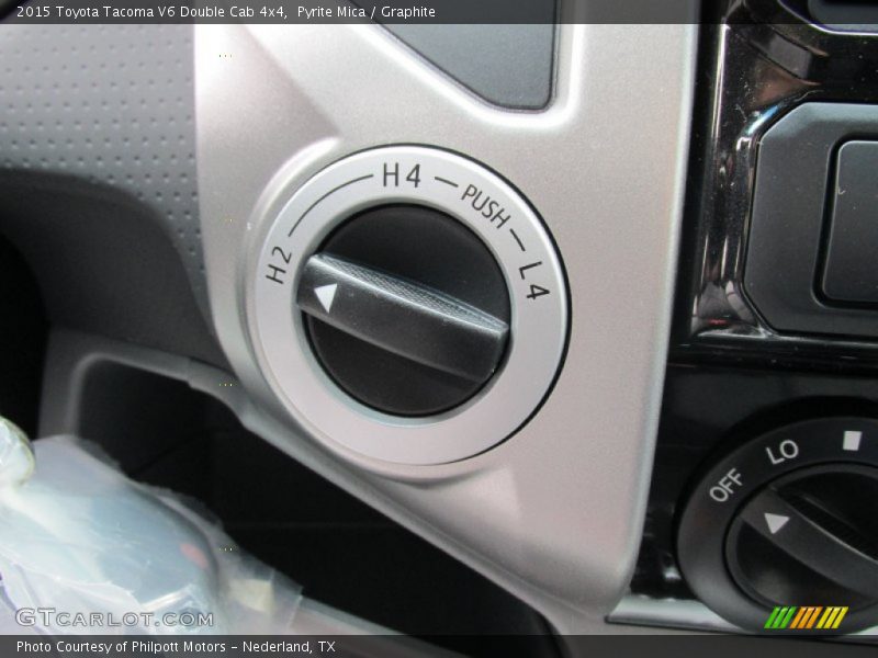 Controls of 2015 Tacoma V6 Double Cab 4x4