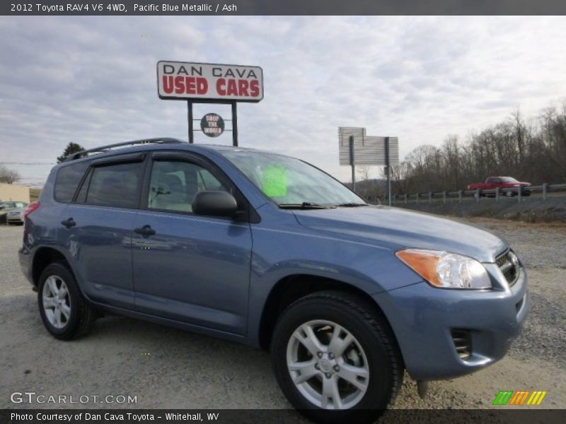 Pacific Blue Metallic / Ash 2012 Toyota RAV4 V6 4WD