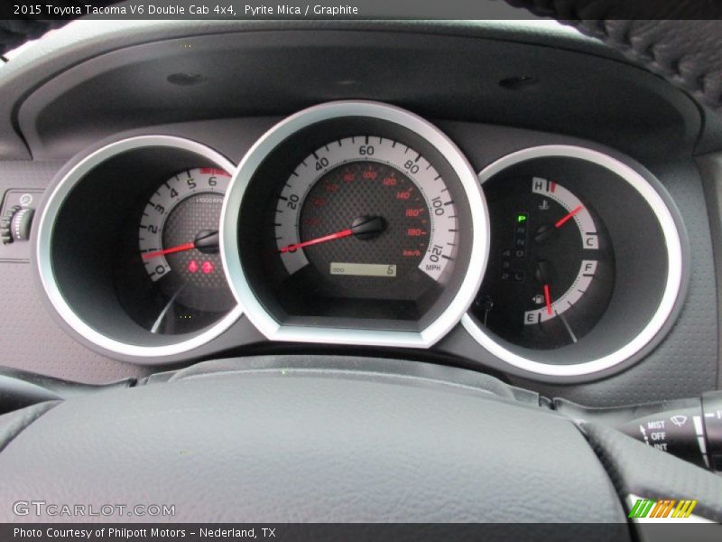  2015 Tacoma V6 Double Cab 4x4 V6 Double Cab 4x4 Gauges
