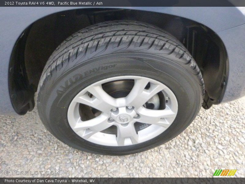 Pacific Blue Metallic / Ash 2012 Toyota RAV4 V6 4WD