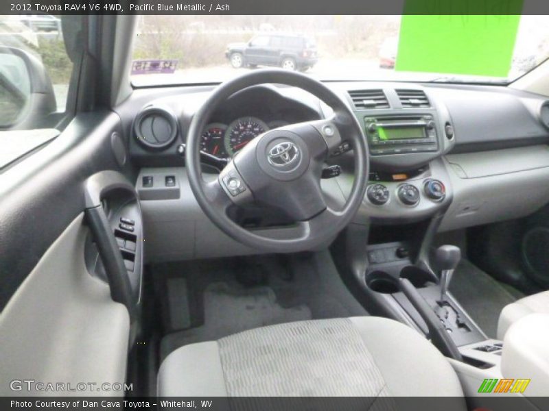 Pacific Blue Metallic / Ash 2012 Toyota RAV4 V6 4WD