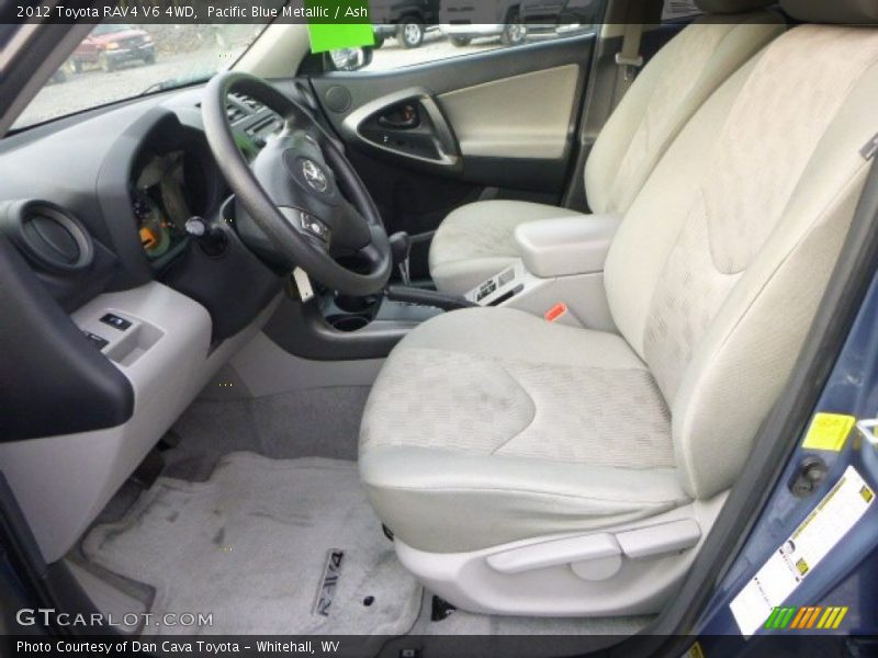 Pacific Blue Metallic / Ash 2012 Toyota RAV4 V6 4WD