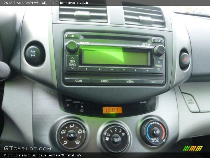 Pacific Blue Metallic / Ash 2012 Toyota RAV4 V6 4WD