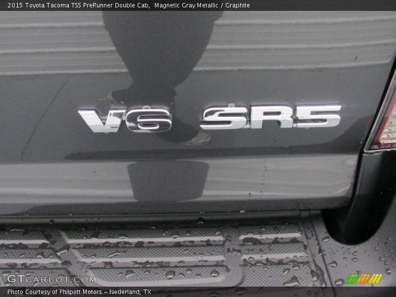 Magnetic Gray Metallic / Graphite 2015 Toyota Tacoma TSS PreRunner Double Cab