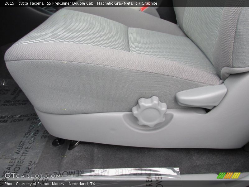Magnetic Gray Metallic / Graphite 2015 Toyota Tacoma TSS PreRunner Double Cab
