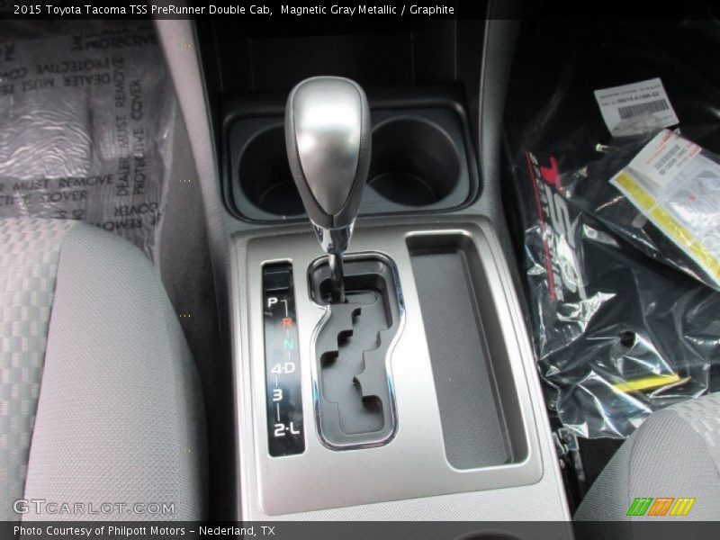 Magnetic Gray Metallic / Graphite 2015 Toyota Tacoma TSS PreRunner Double Cab