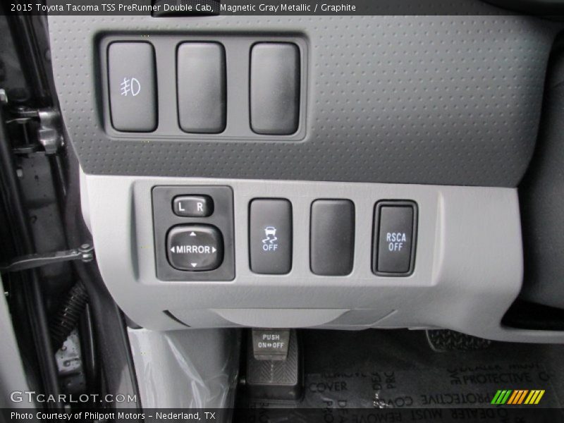 Magnetic Gray Metallic / Graphite 2015 Toyota Tacoma TSS PreRunner Double Cab