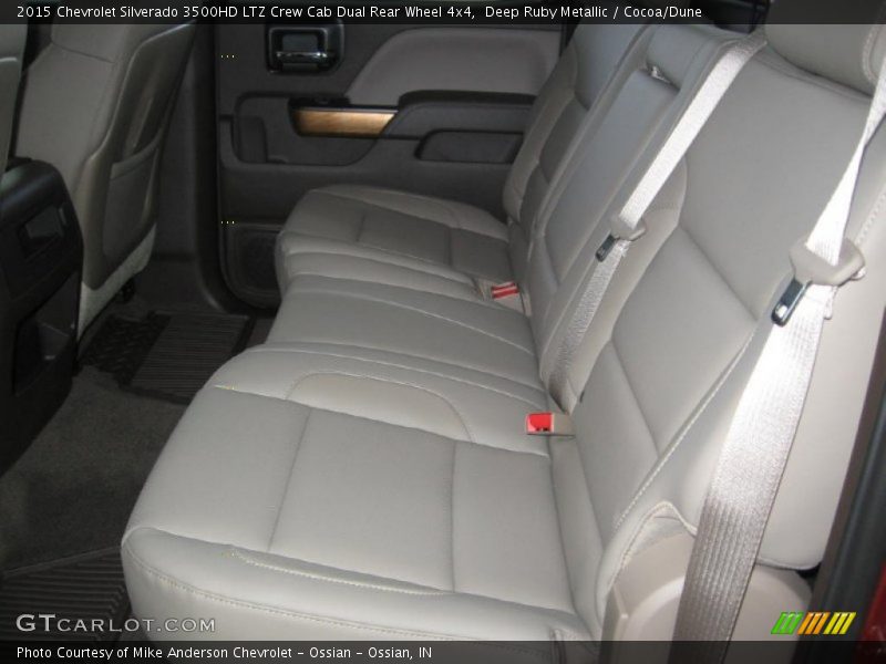Deep Ruby Metallic / Cocoa/Dune 2015 Chevrolet Silverado 3500HD LTZ Crew Cab Dual Rear Wheel 4x4
