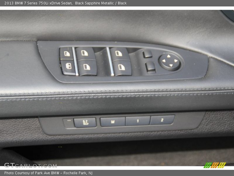 Black Sapphire Metallic / Black 2013 BMW 7 Series 750Li xDrive Sedan