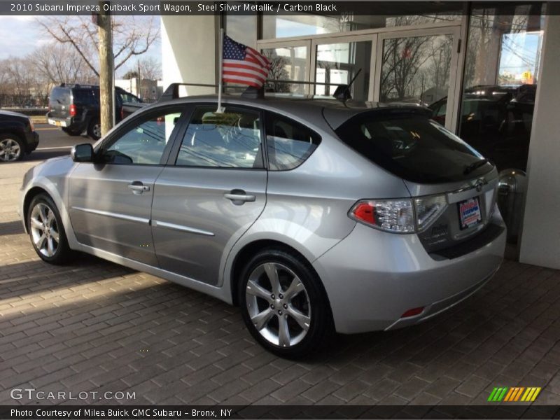 Steel Silver Metallic / Carbon Black 2010 Subaru Impreza Outback Sport Wagon