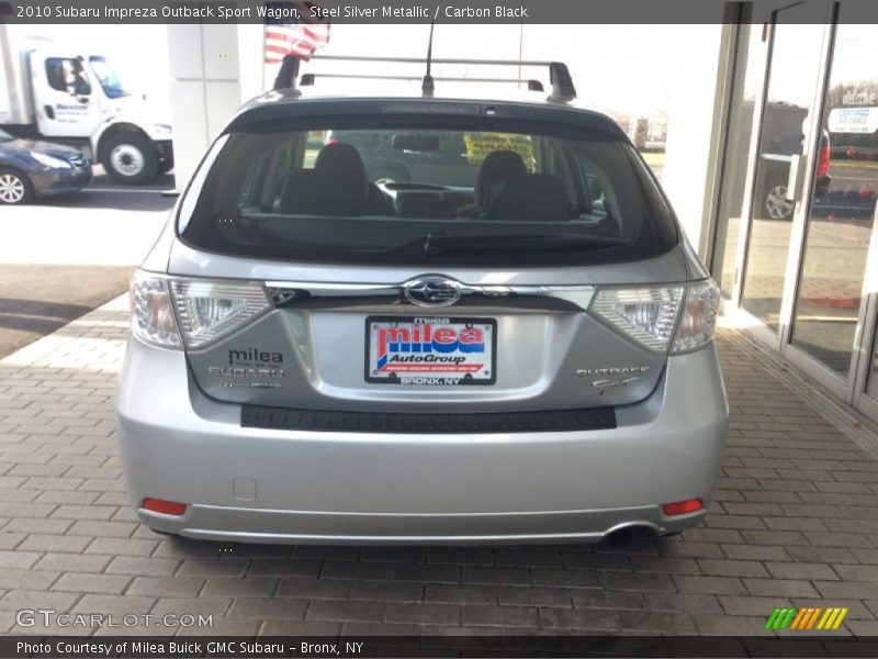 Steel Silver Metallic / Carbon Black 2010 Subaru Impreza Outback Sport Wagon