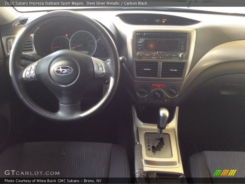 Steel Silver Metallic / Carbon Black 2010 Subaru Impreza Outback Sport Wagon