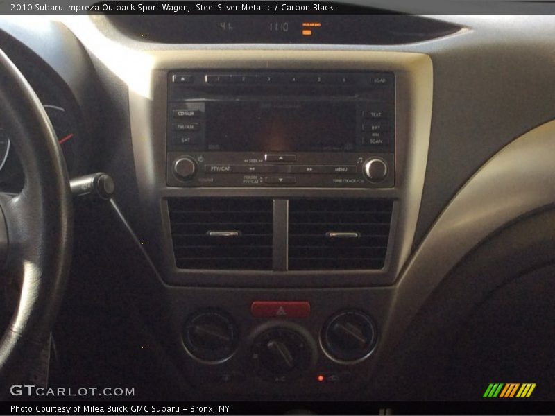 Steel Silver Metallic / Carbon Black 2010 Subaru Impreza Outback Sport Wagon