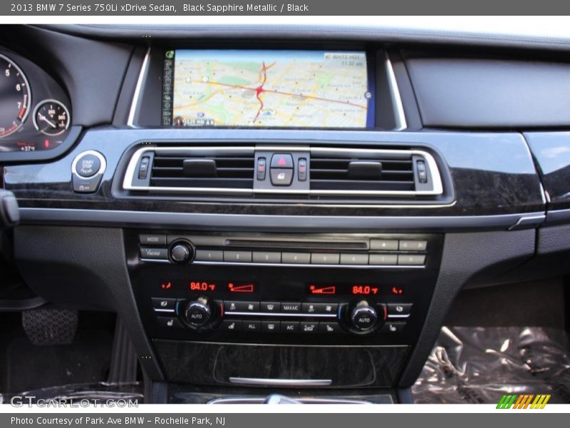 Black Sapphire Metallic / Black 2013 BMW 7 Series 750Li xDrive Sedan