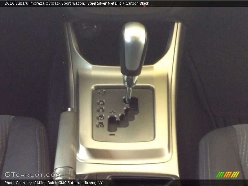 Steel Silver Metallic / Carbon Black 2010 Subaru Impreza Outback Sport Wagon