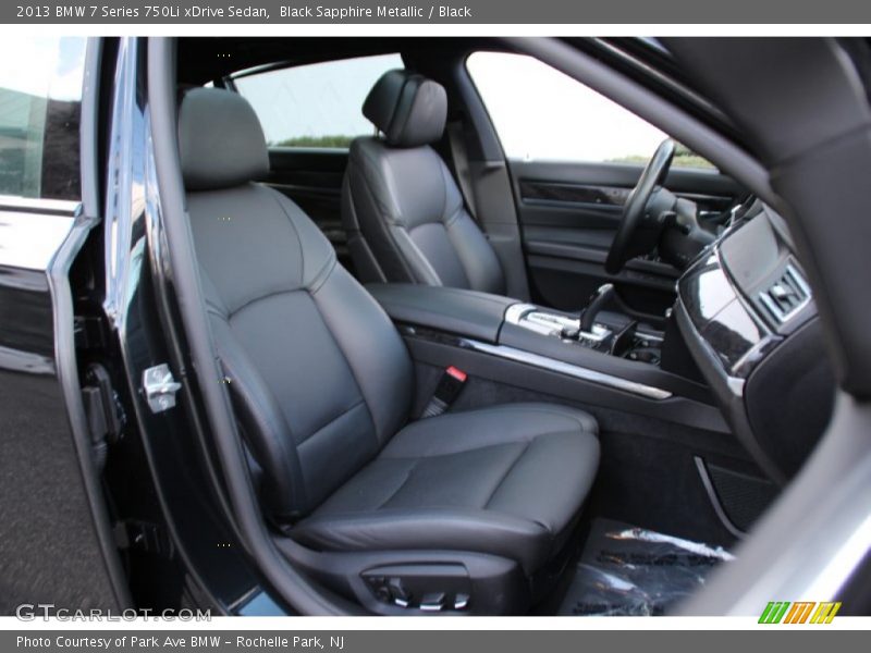 Black Sapphire Metallic / Black 2013 BMW 7 Series 750Li xDrive Sedan
