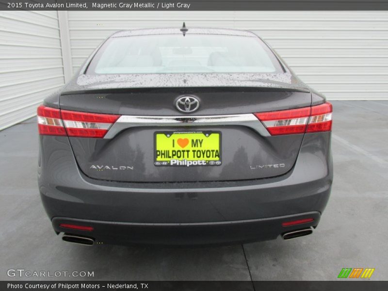 Magnetic Gray Metallic / Light Gray 2015 Toyota Avalon Limited