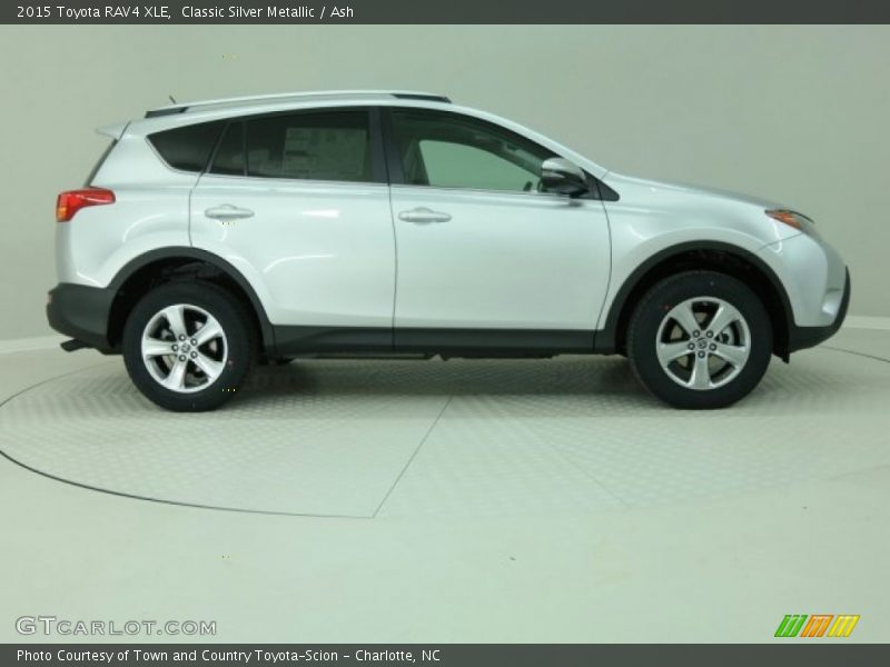 Classic Silver Metallic / Ash 2015 Toyota RAV4 XLE