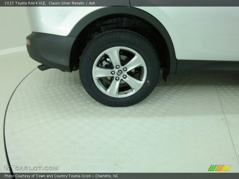 Classic Silver Metallic / Ash 2015 Toyota RAV4 XLE