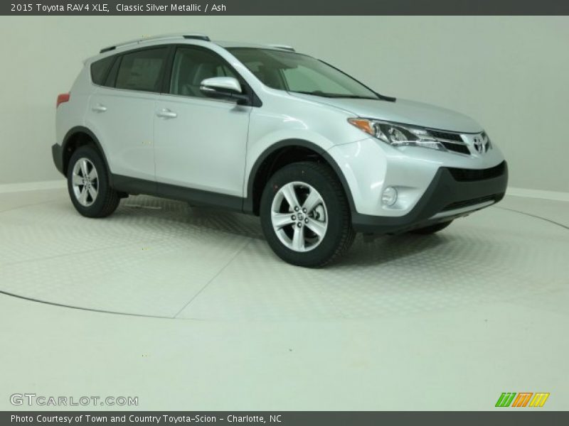 Classic Silver Metallic / Ash 2015 Toyota RAV4 XLE