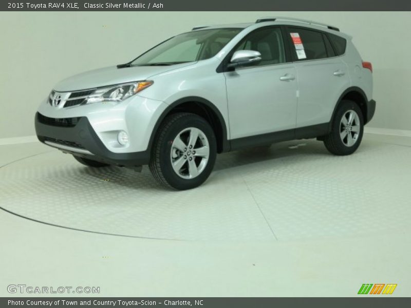 Classic Silver Metallic / Ash 2015 Toyota RAV4 XLE