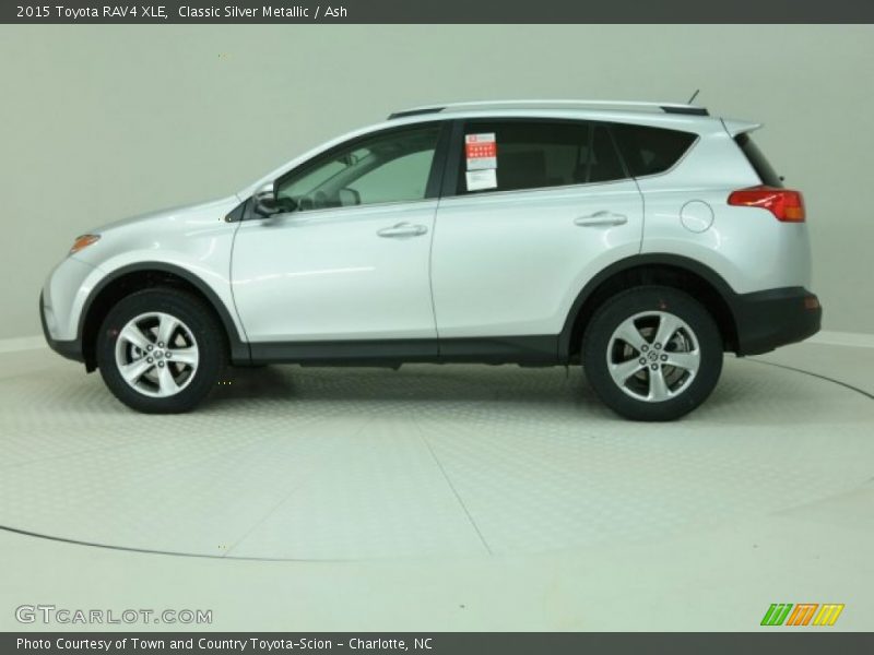 Classic Silver Metallic / Ash 2015 Toyota RAV4 XLE