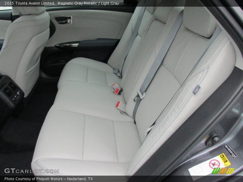 Magnetic Gray Metallic / Light Gray 2015 Toyota Avalon Limited