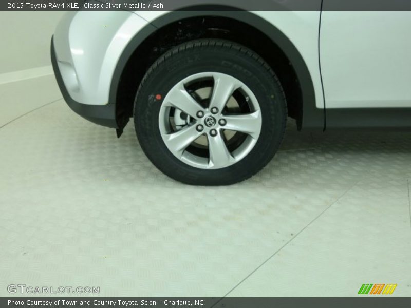 Classic Silver Metallic / Ash 2015 Toyota RAV4 XLE