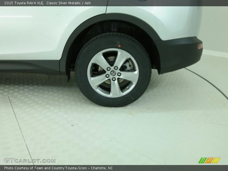 Classic Silver Metallic / Ash 2015 Toyota RAV4 XLE