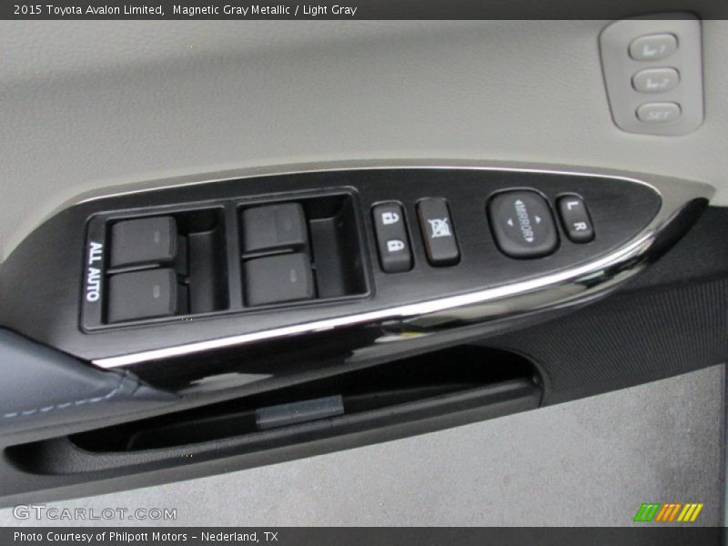 Magnetic Gray Metallic / Light Gray 2015 Toyota Avalon Limited