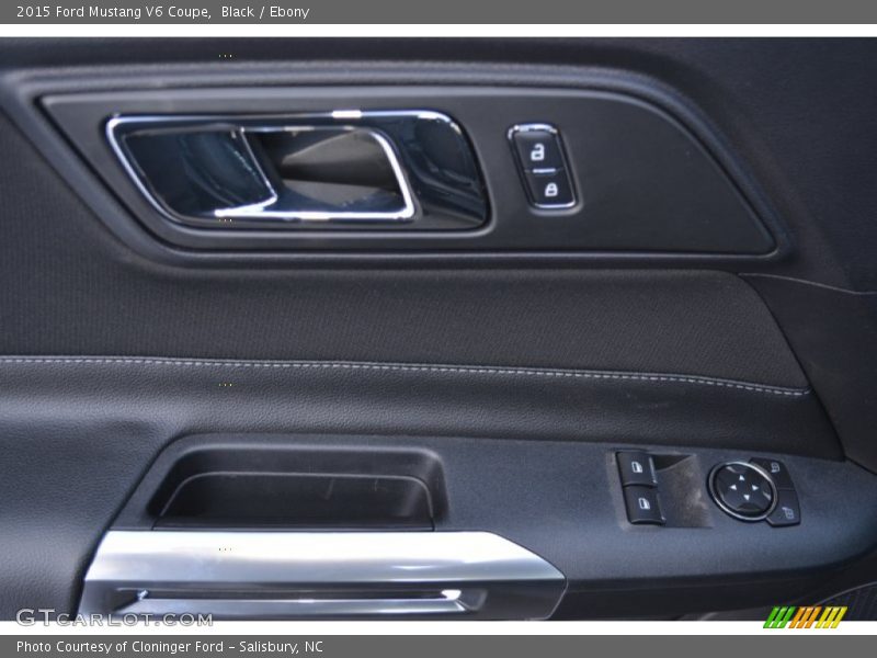 Black / Ebony 2015 Ford Mustang V6 Coupe