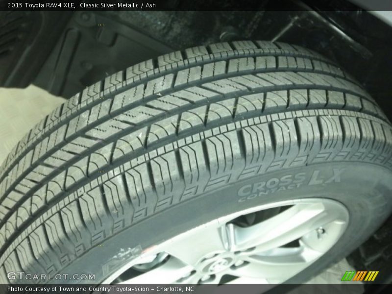 Classic Silver Metallic / Ash 2015 Toyota RAV4 XLE