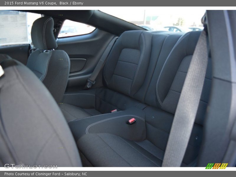 Black / Ebony 2015 Ford Mustang V6 Coupe