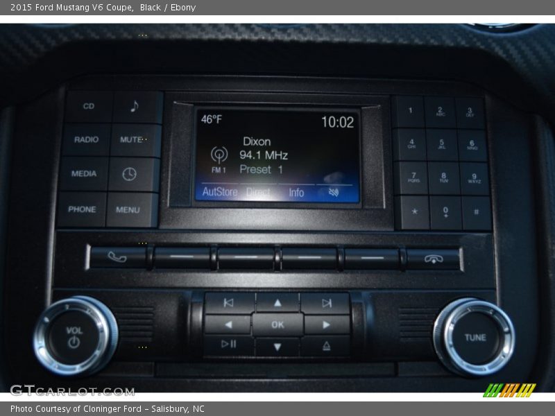 Black / Ebony 2015 Ford Mustang V6 Coupe