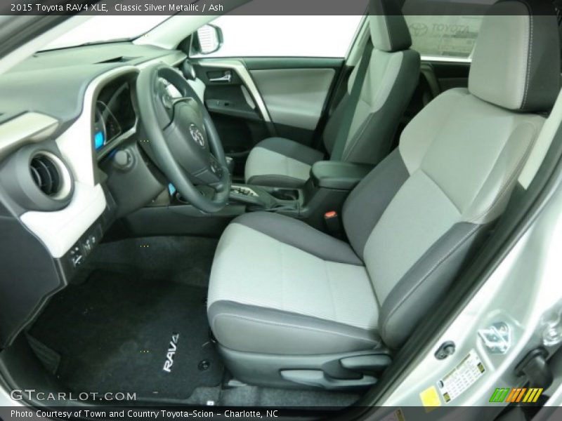 Classic Silver Metallic / Ash 2015 Toyota RAV4 XLE
