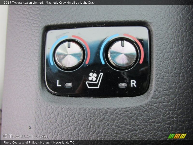 Magnetic Gray Metallic / Light Gray 2015 Toyota Avalon Limited