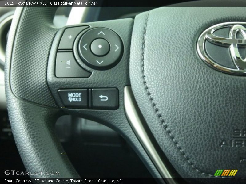 Classic Silver Metallic / Ash 2015 Toyota RAV4 XLE