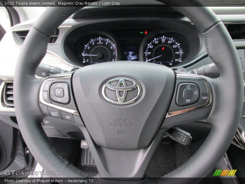 Magnetic Gray Metallic / Light Gray 2015 Toyota Avalon Limited