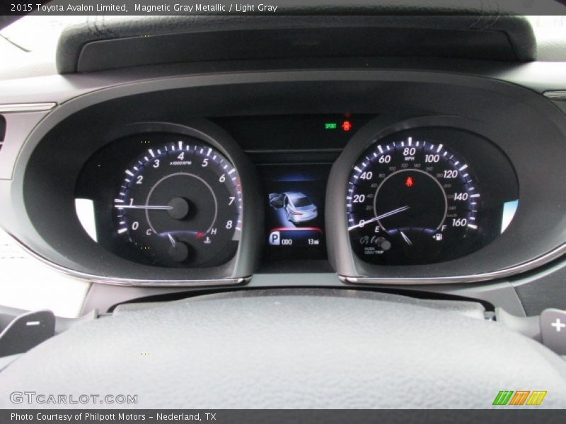 Magnetic Gray Metallic / Light Gray 2015 Toyota Avalon Limited