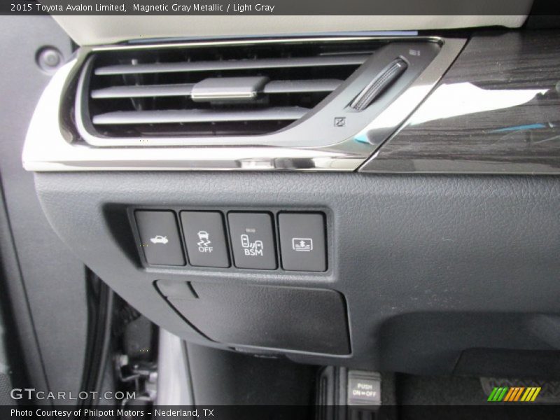 Magnetic Gray Metallic / Light Gray 2015 Toyota Avalon Limited