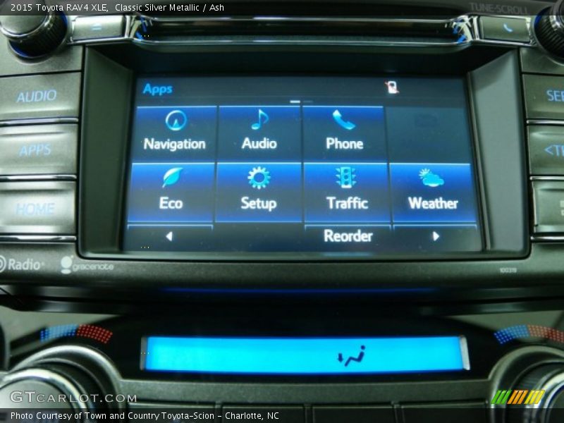 Classic Silver Metallic / Ash 2015 Toyota RAV4 XLE