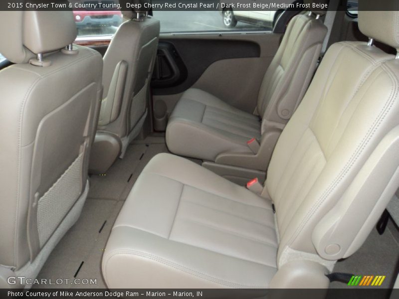Deep Cherry Red Crystal Pearl / Dark Frost Beige/Medium Frost Beige 2015 Chrysler Town & Country Touring