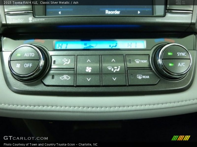 Classic Silver Metallic / Ash 2015 Toyota RAV4 XLE
